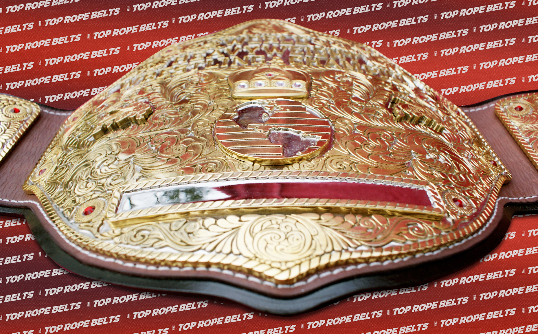 80′s BG on Layered Leather Top Rope Belts