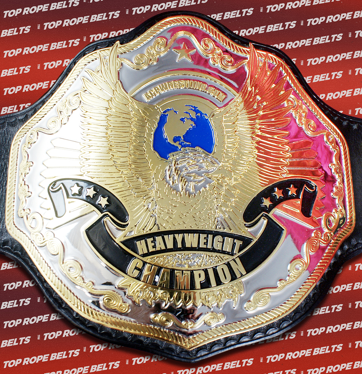 ACPW Freedom / Big Gold Hybrid Belt Top Rope Belts