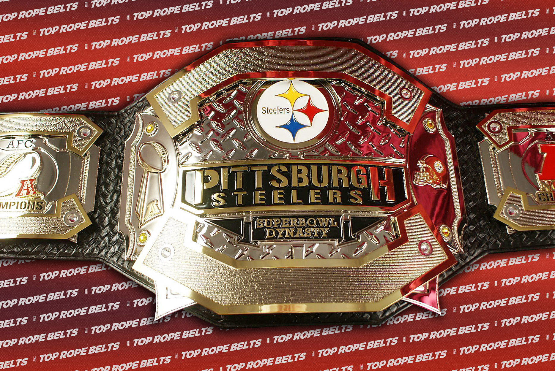 Pittsburgh Steelers Dynasty Belt Top Rope Belts