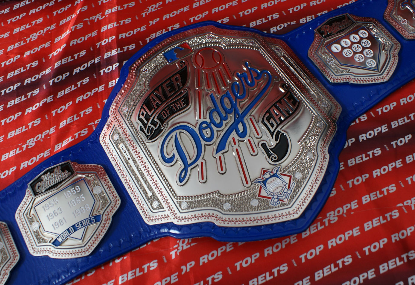 Dodgers Player of the Game Belt Top Rope Belts