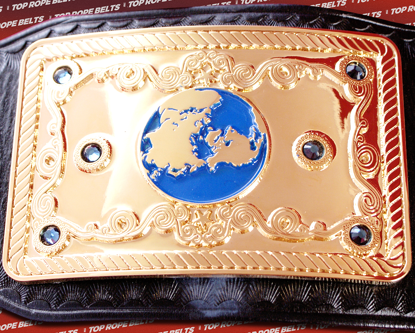 Freedom Big Gold Hybrid Top Rope Belts