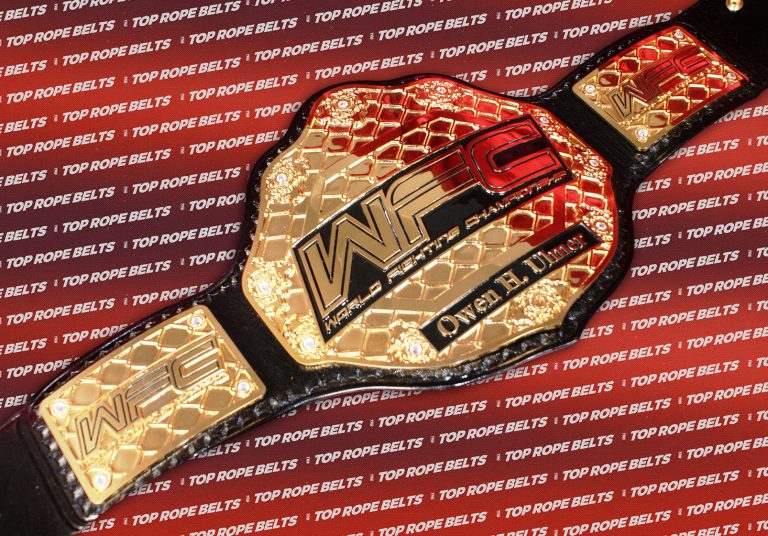 WFC Championship with built in name plate