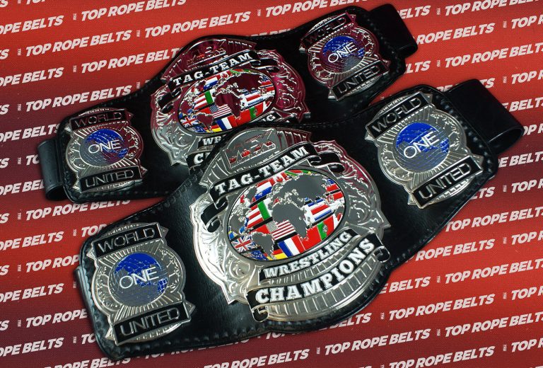 WFX Tag Team Championship Belts