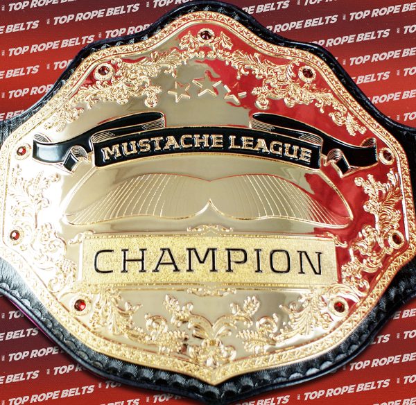 Mustache League Championship Belt