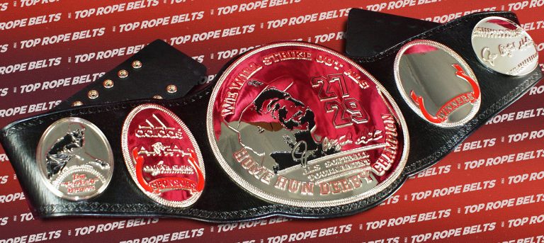 Catfish Hunter ALS Homerun Derby Championship Belt