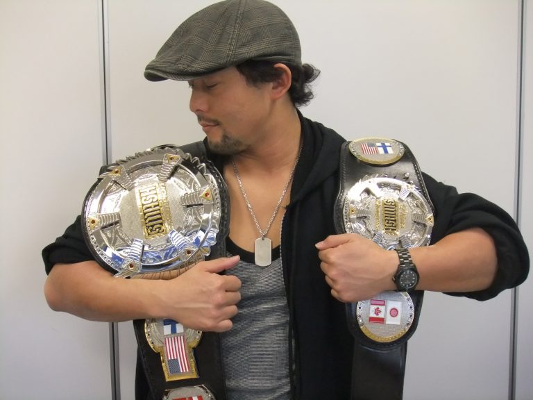 SMASH WRESTING CHAMPIONSHIP BELT