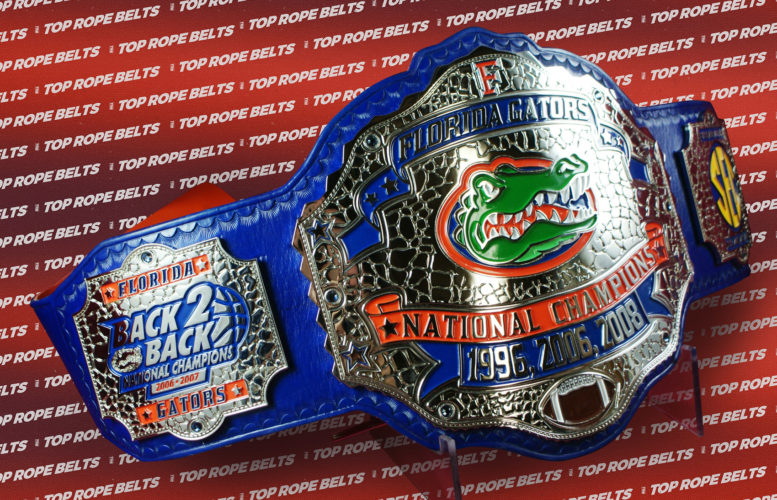 Florida Gators Championship Belt  Top Rope Belts