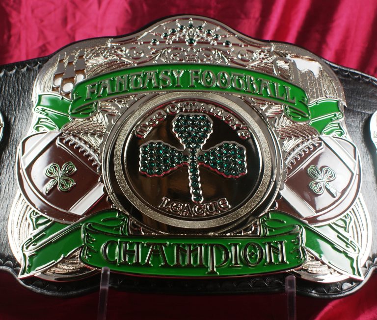 Meg O’Malley’s Fantasy Football League Belt