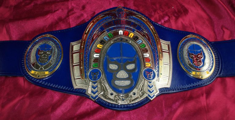 Blue Demon Career Legacy Belt