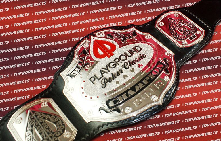 Poker Playground Main Event Championship Belt