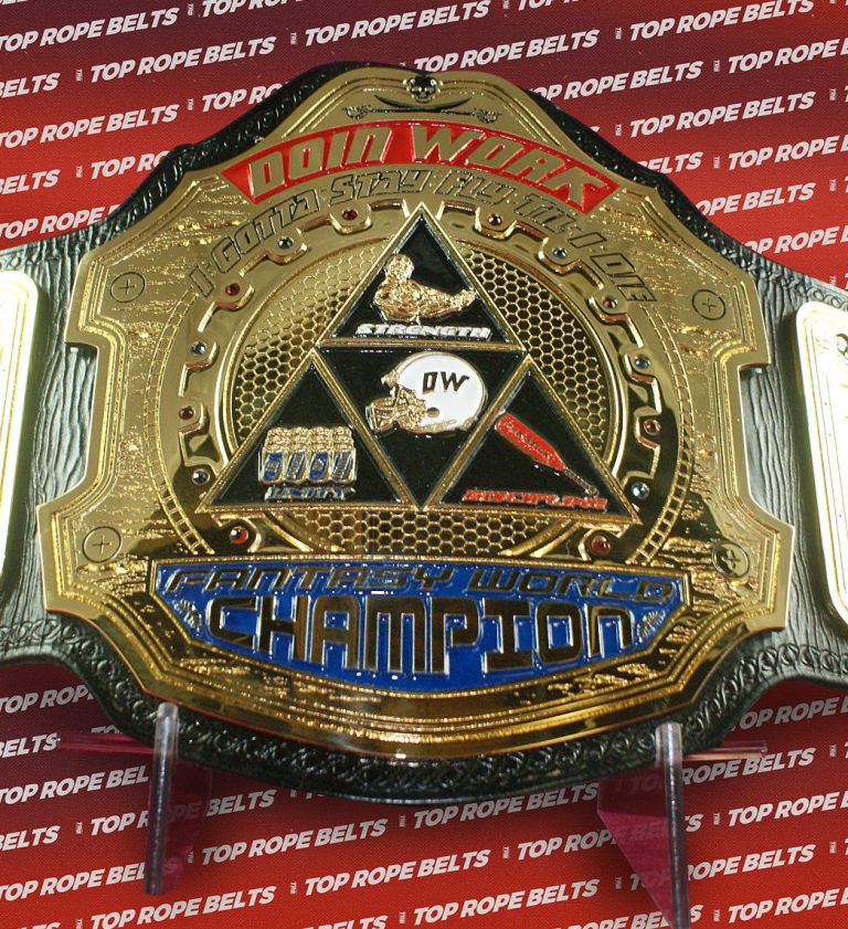 Doin Work Custom Championship Belt