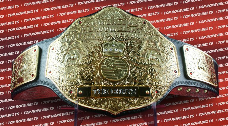 W Style Big Gold with Croc Backing & Gold Plating