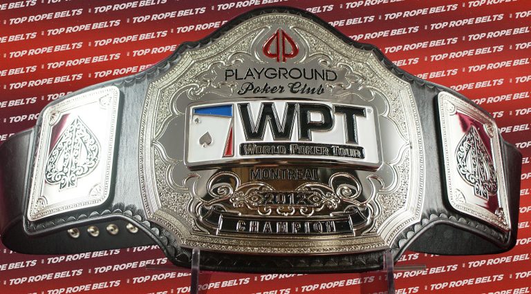 World Poker Tour Playground Poker Championship Belt