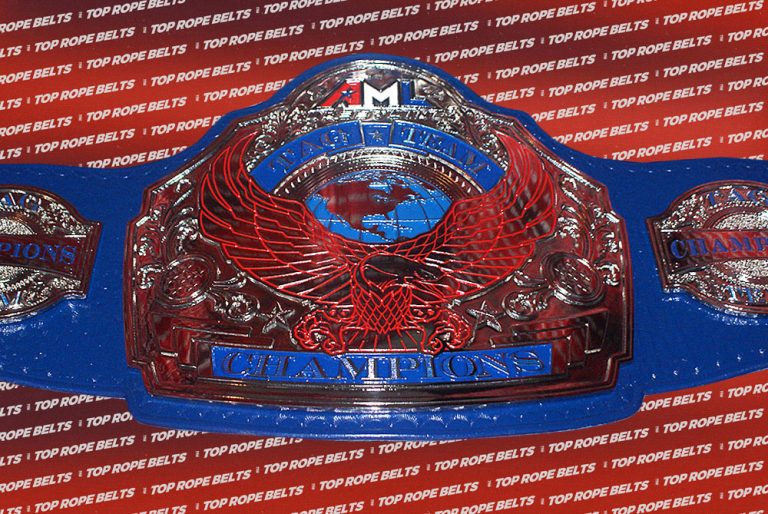 AML Tag Team Championship Belts