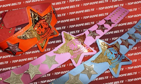 Stardom Six Person Tag Team Titles Japanese Belts