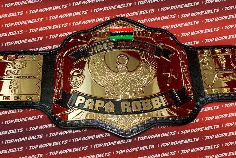 Papa Robbie Vibe Master Reggae Belt