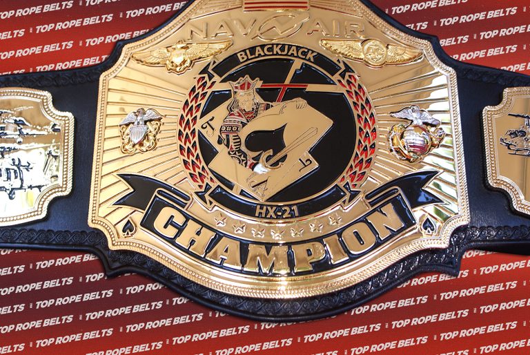 Navy Air Blackjack Championship Belt
