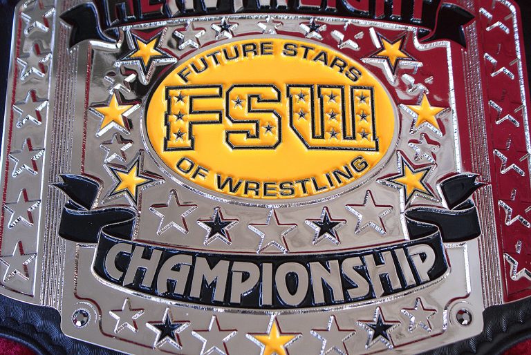 FSW Future Stars of Wrestling Championship Belt