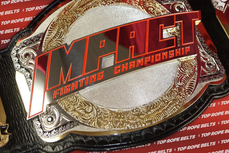Impact Fighting Championship MMA Belt