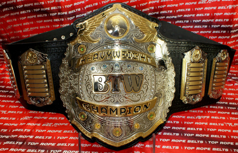 Big Time Wrestling Heavyweight Championship Belt | Top Rope Belts