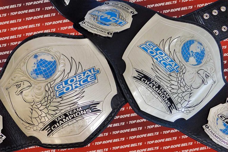 Global Force Wrestling Impact Tag Team Champions Belts