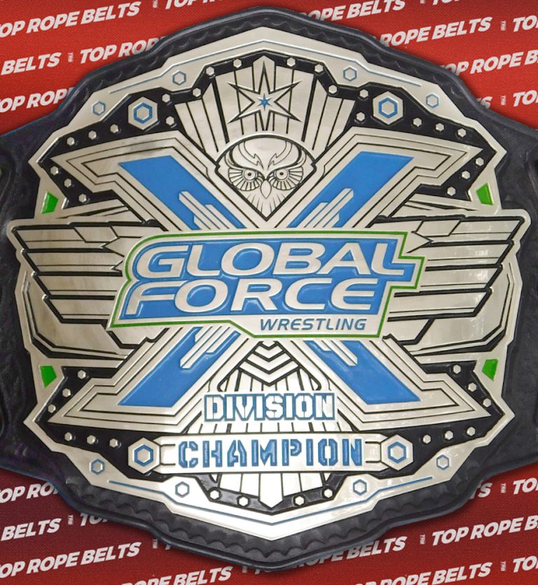 Global Force Wrestling Division Champion Belt