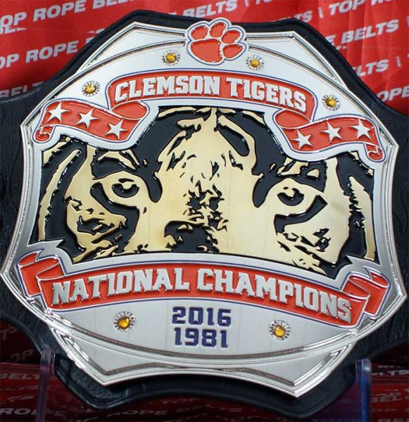Clemson Tigers National Champions Belt