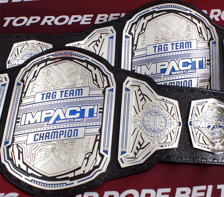 Impact Wrestling Tag Team Title Belts