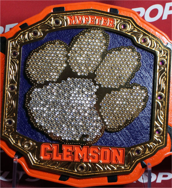 Clemson Tigers Football Fan Belt