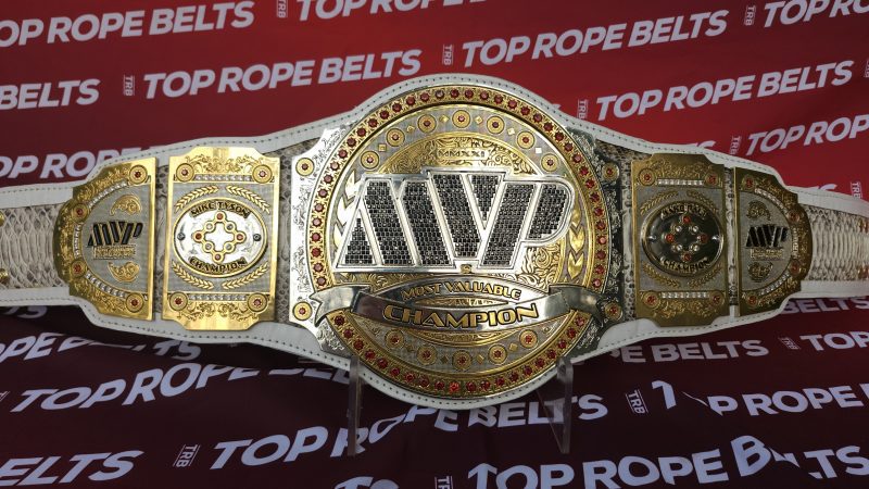 MVP-Paul-vs-Tyson Ornate MVP championship belt with gold plates