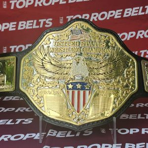 Eagle Style US Belt championship belt custom crafted by Top Rope Belts